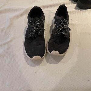 Nike Black and White womans Sneakers size 9